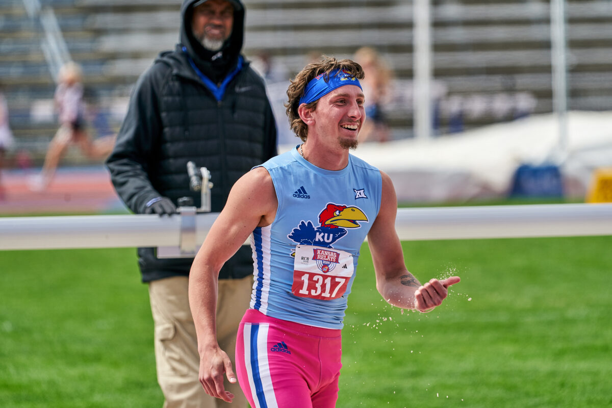 Photo Gallery Wideranging KU track and field action on Kansas Relays